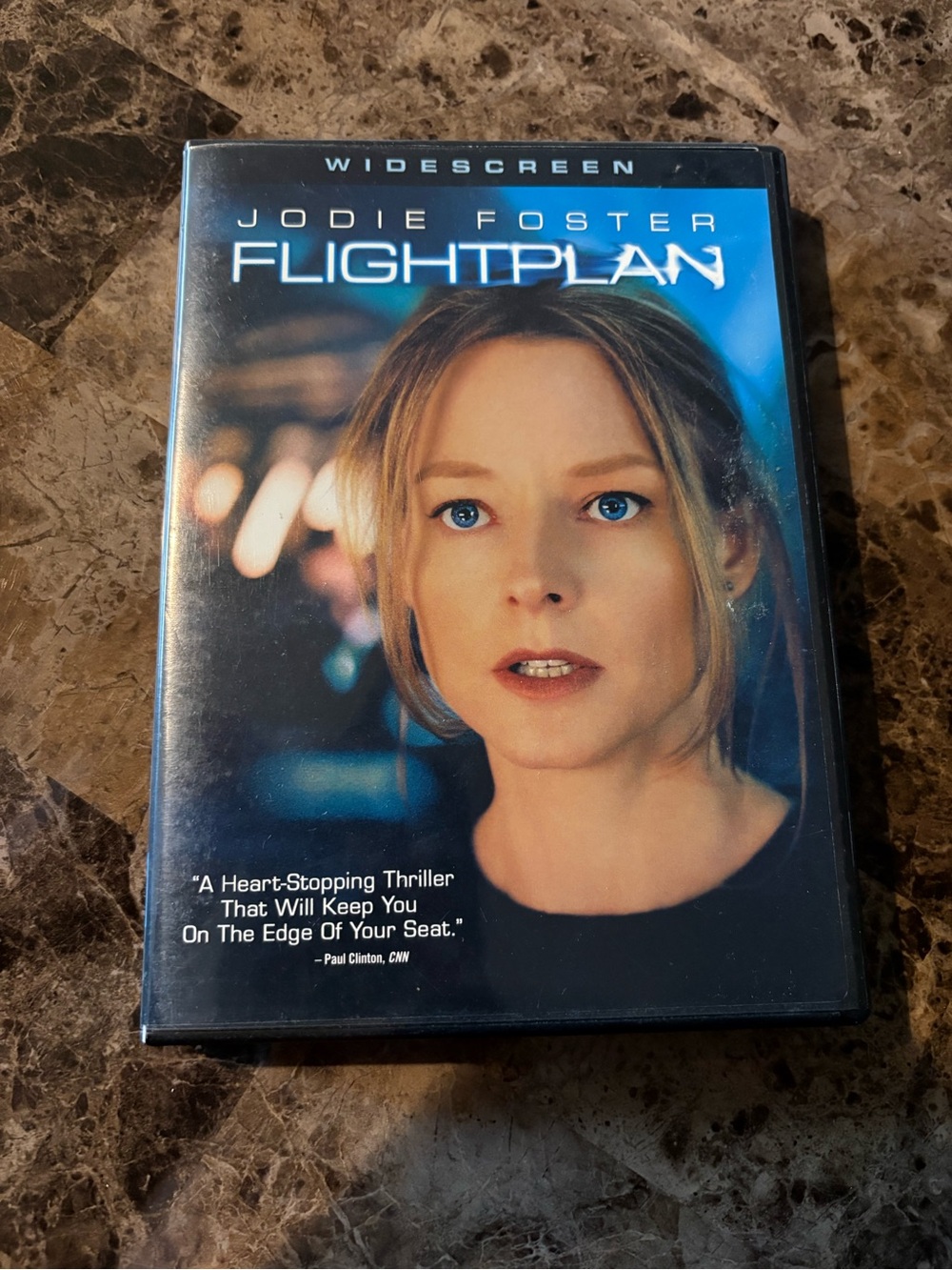 🎬DVD’s 8 for $25 Jodie Foster Flightplan Widescreen DVD